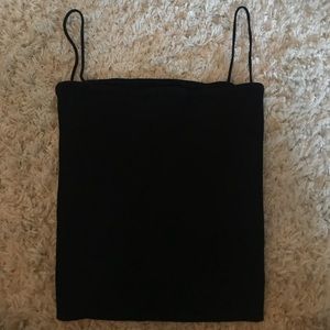 Unif ribbed 90’s tube top